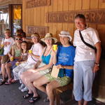 We all had our free ice water from Wall Drug.