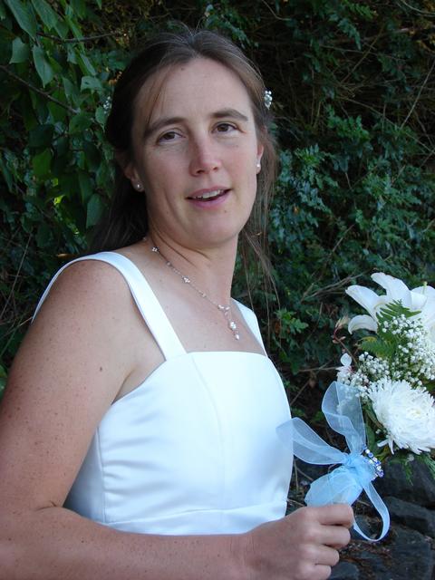 Lindsay was a beautiful bride!