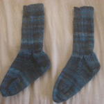 Lindsay made me some socks for Christmas!