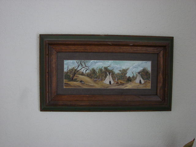 A painting by my Aunt Jimmie.