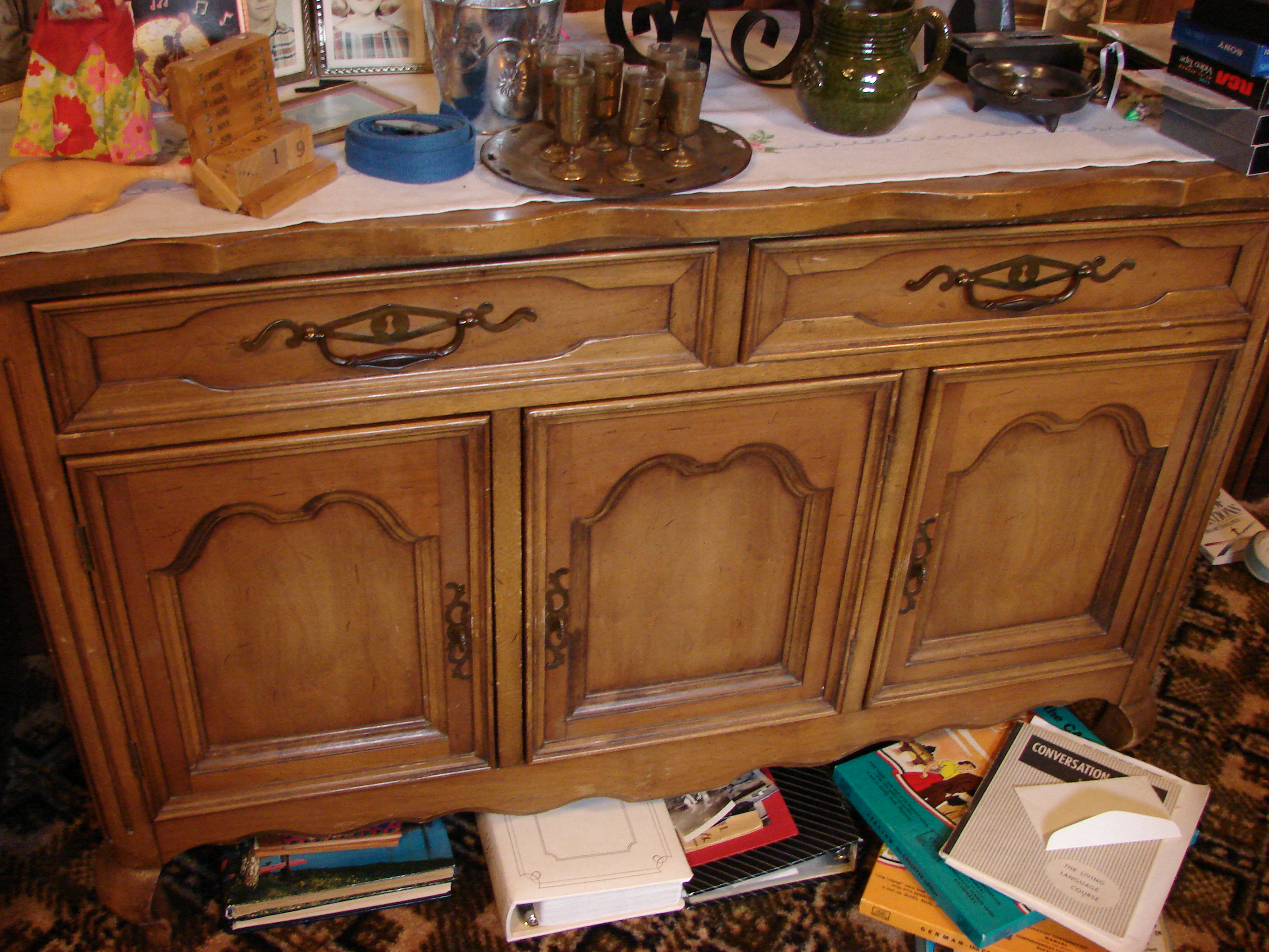 Buffet goes with table that's in kitchen.  I think we bought it used.