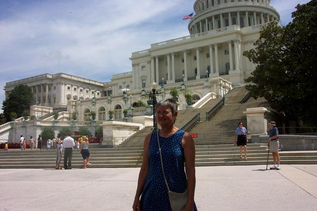 Me in front of the Capitol Building