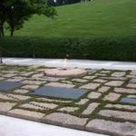 Now we're at Arlington Cemetery.  This is where President Kennedy is buried.