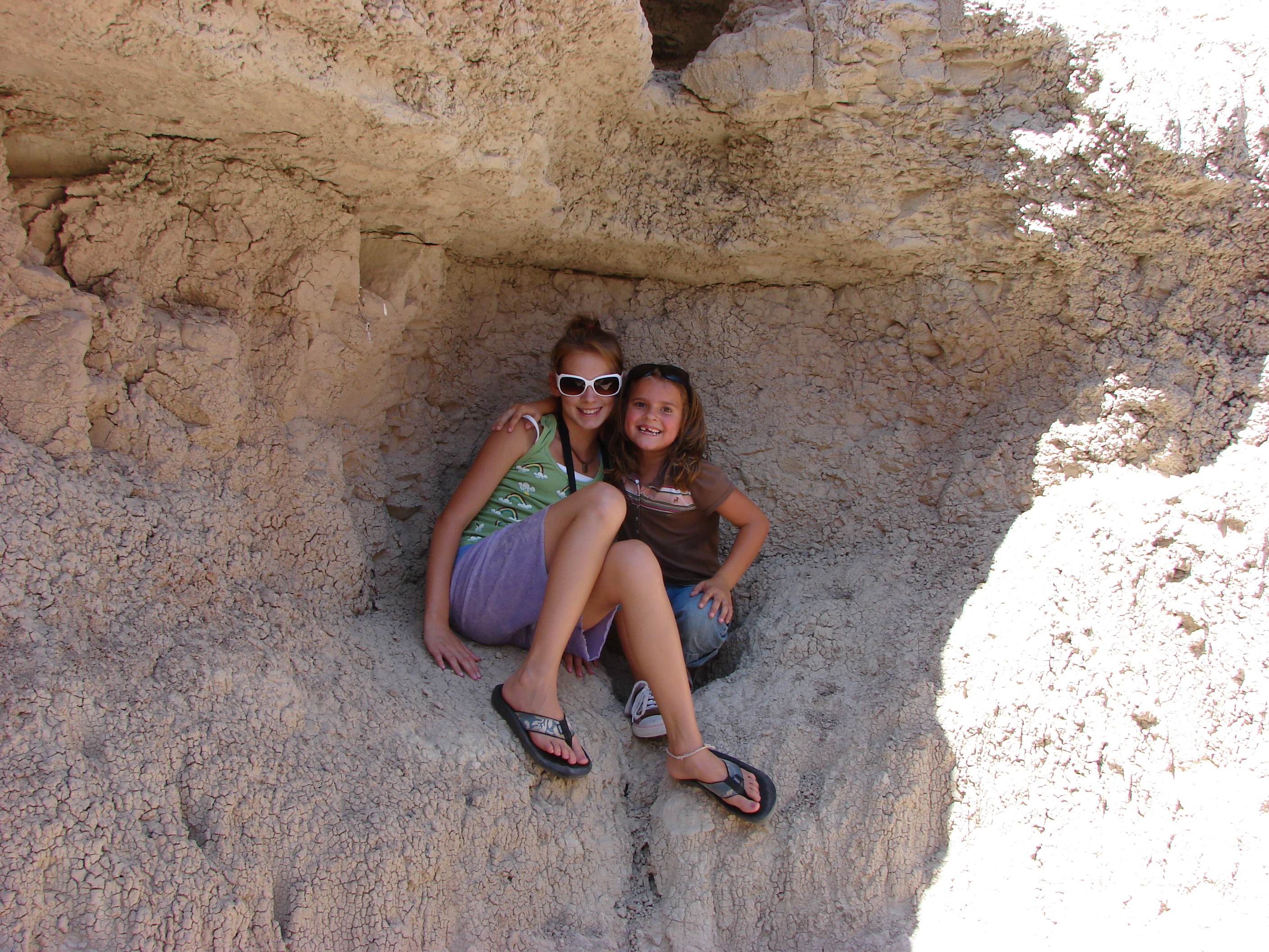 They found caves, mazes and bridges.