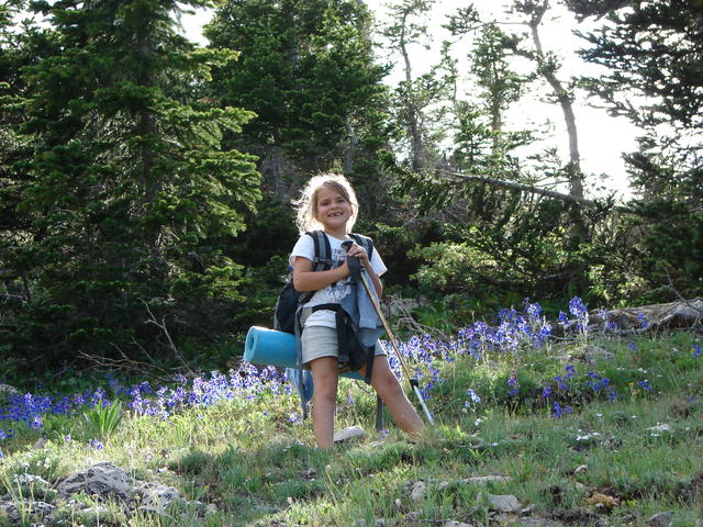 We all liked this little meadow of flowers.