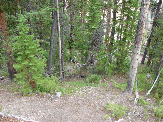 Can you see the hikers?  It's us!