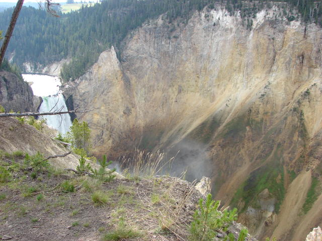 Here's another view of the falls.