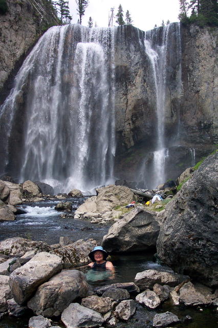 Not only was the water the perfect temperature, the sights were gorgeous.