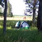 We're taking down our tents (and still wearing our mosquito nets).