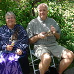 Eric and Susan are preparing for the smudging ceremony.
