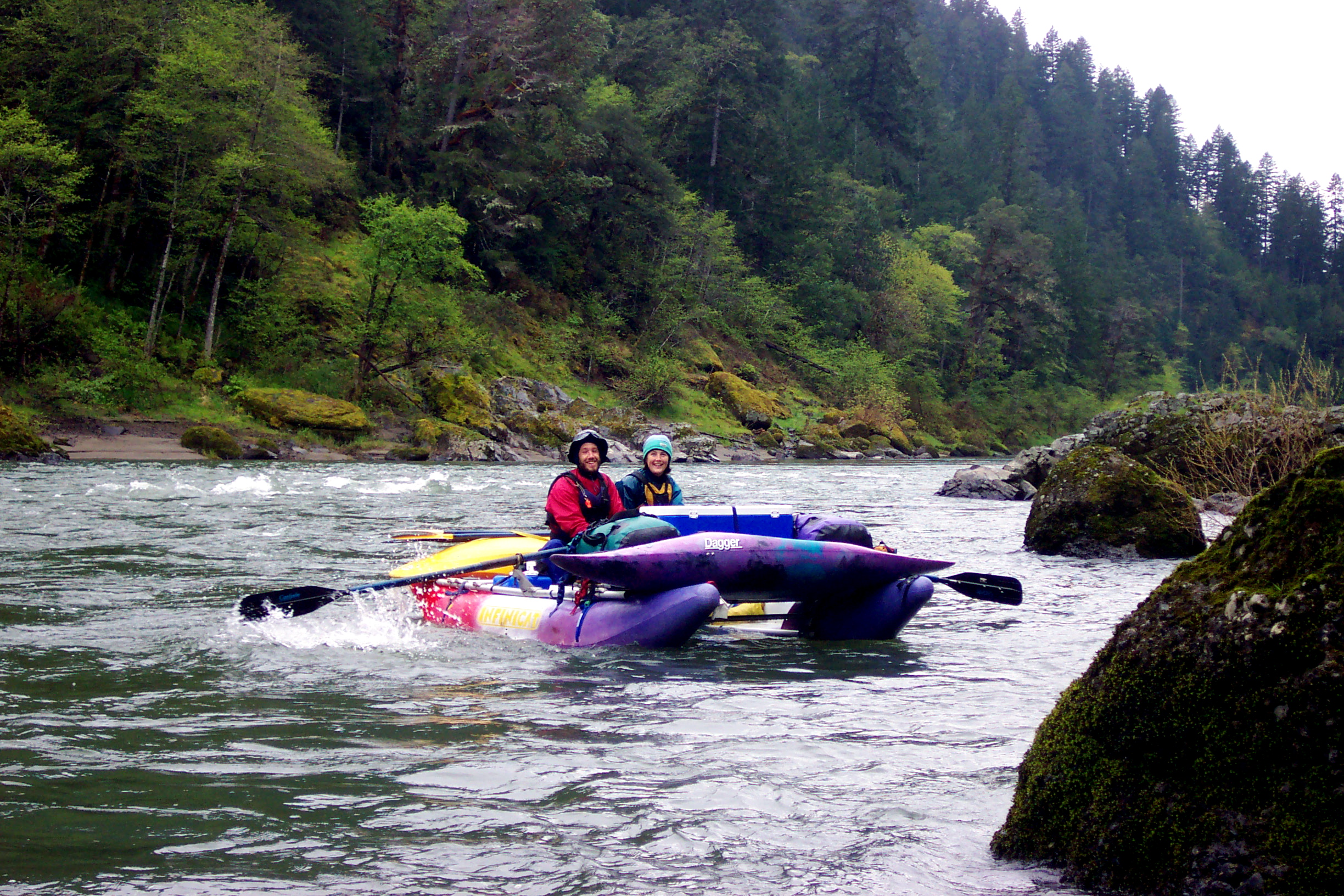 After Blossom, the river is pretty quiet.