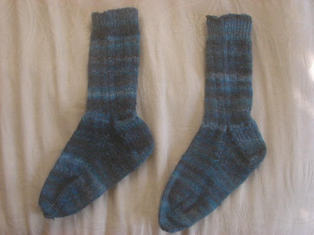 Lindsay made me some socks for Christmas!