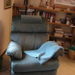 My big old easy chair.