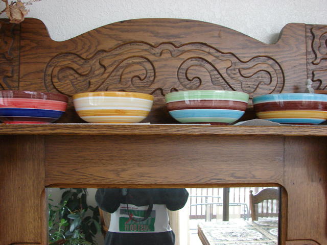 Bowls from Malta from C & C.