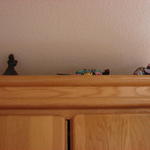 More wooden animals from Mexico.  Little black angel from Carmen in Oaxaca.