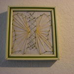 Lindsay did this in an arts class or at Bible school, I think.