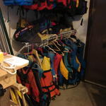 life jackets-some mine, some Post's