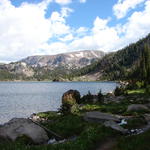 We're hiking around Beauty Lake.