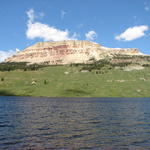 Beartooth Butte and Beartooth Lake