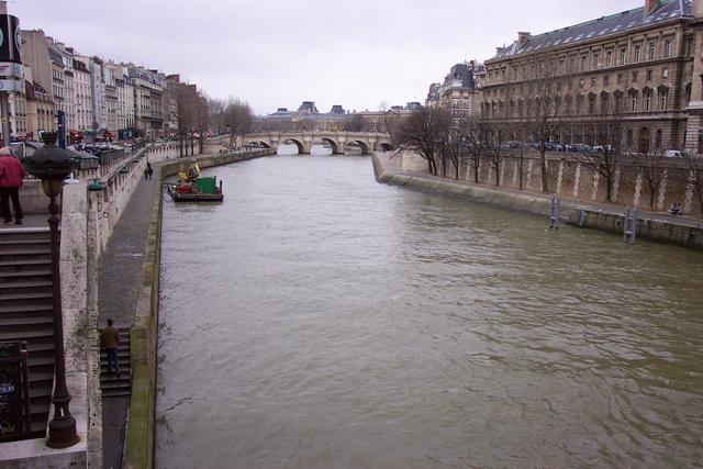 We crossed the River Seine!