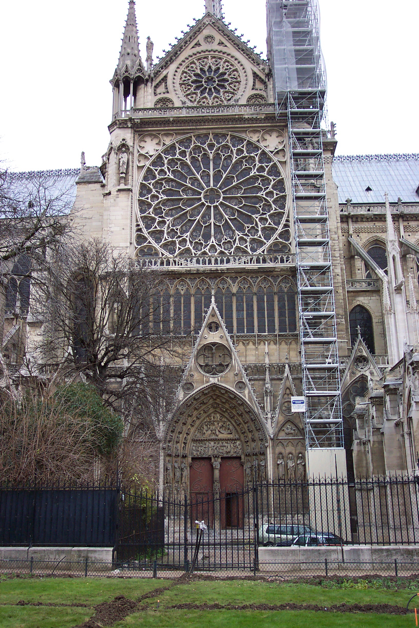 But Notre Dame is beautiful from the outside, too.