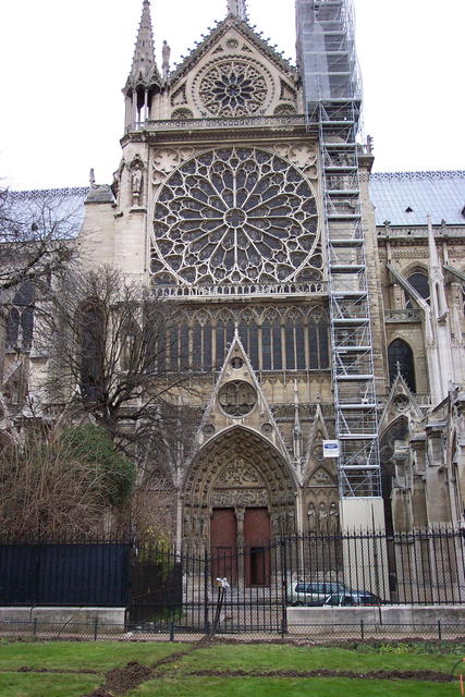 But Notre Dame is beautiful from the outside, too.