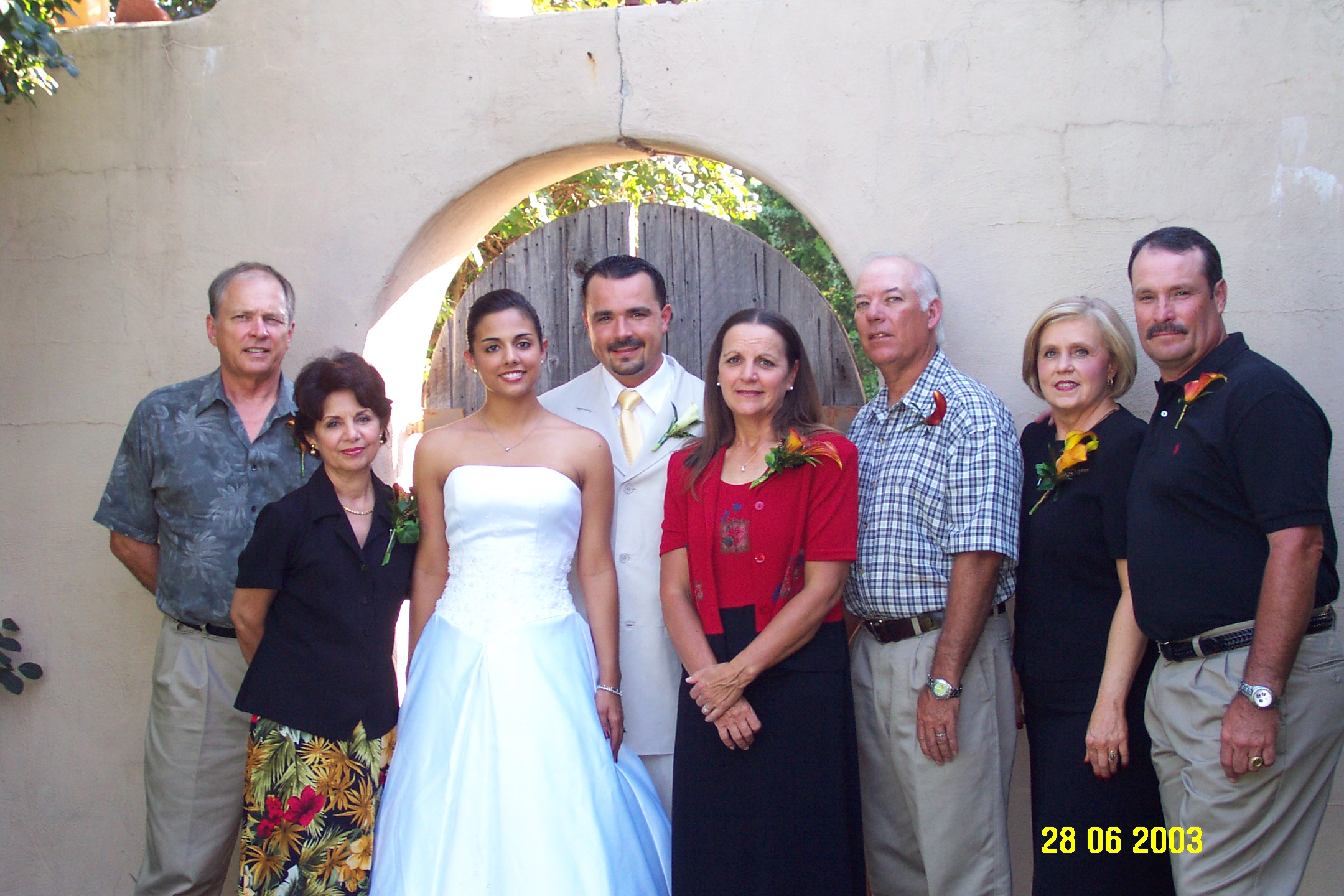 Roy, Hope, Christina, Brad, Donna, Ron, Owelda and Bob