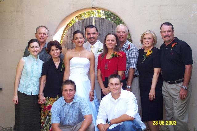 Annie, Roy, Hope Scott, Christina, Brad, Donna, Ron, Daniel, Owelda and Bob