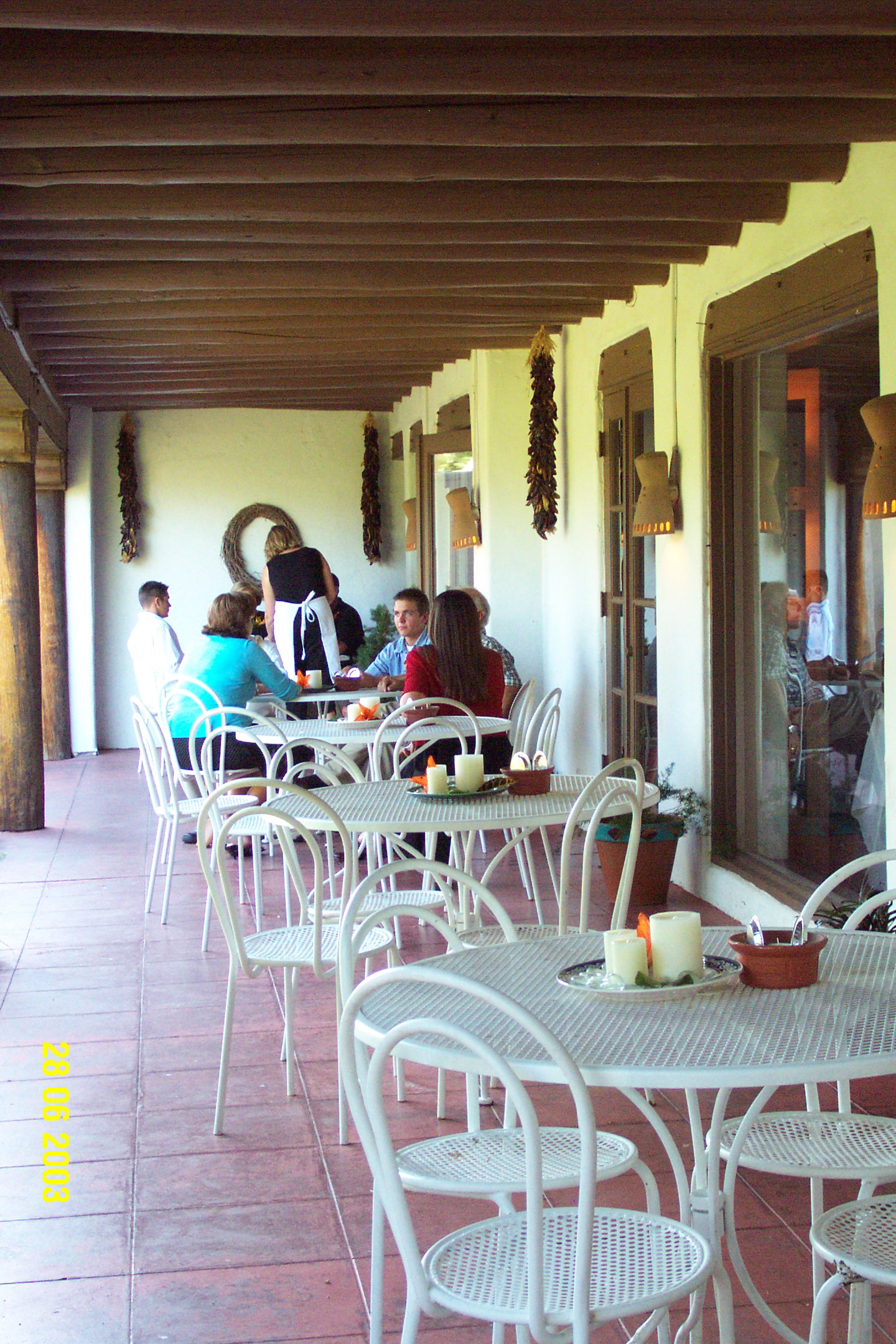 The patio