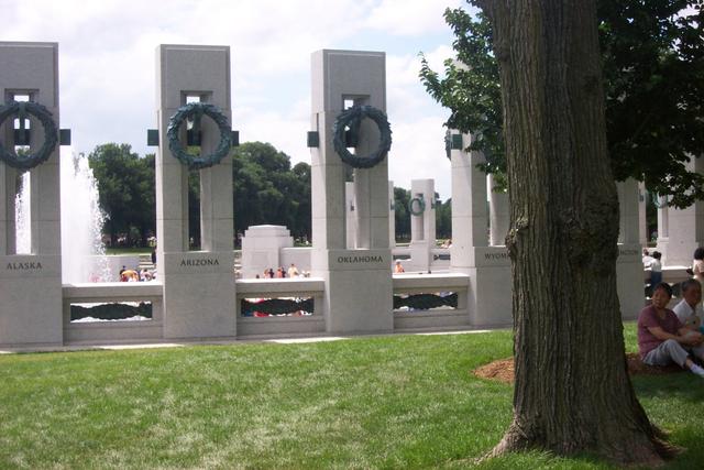 I had to take a picture of Oklahoma, since most of my relatives who fought in the war are from Oklahoma.