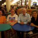 We had lunch with Linda's Uncle Peter and Aunt Marjo.