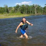 It sure is fun when you succeed and finally can get out of the cold water, though.