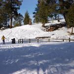 One last look at our play hill.  It sure was a good lunch stop!