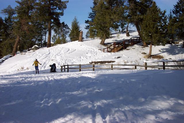 One last look at our play hill.  It sure was a good lunch stop!