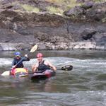 James and Linda are so happy to be on the river!