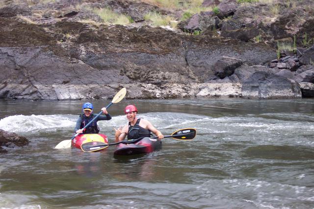 James and Linda are so happy to be on the river!