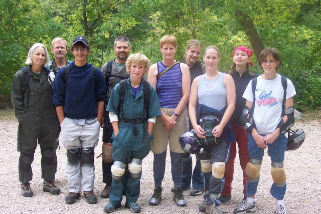 What an impressive group of cavers!