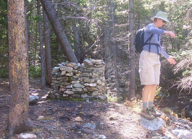 Oh!  I have an idea.  Let's try to just step on rocks!